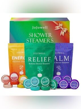 NIB Jojowell Shower Steamers Aromatherapy 18 Pack
